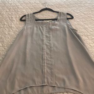 Beautiful Light, Silky Grey Blouse - Women’s Size Medium.